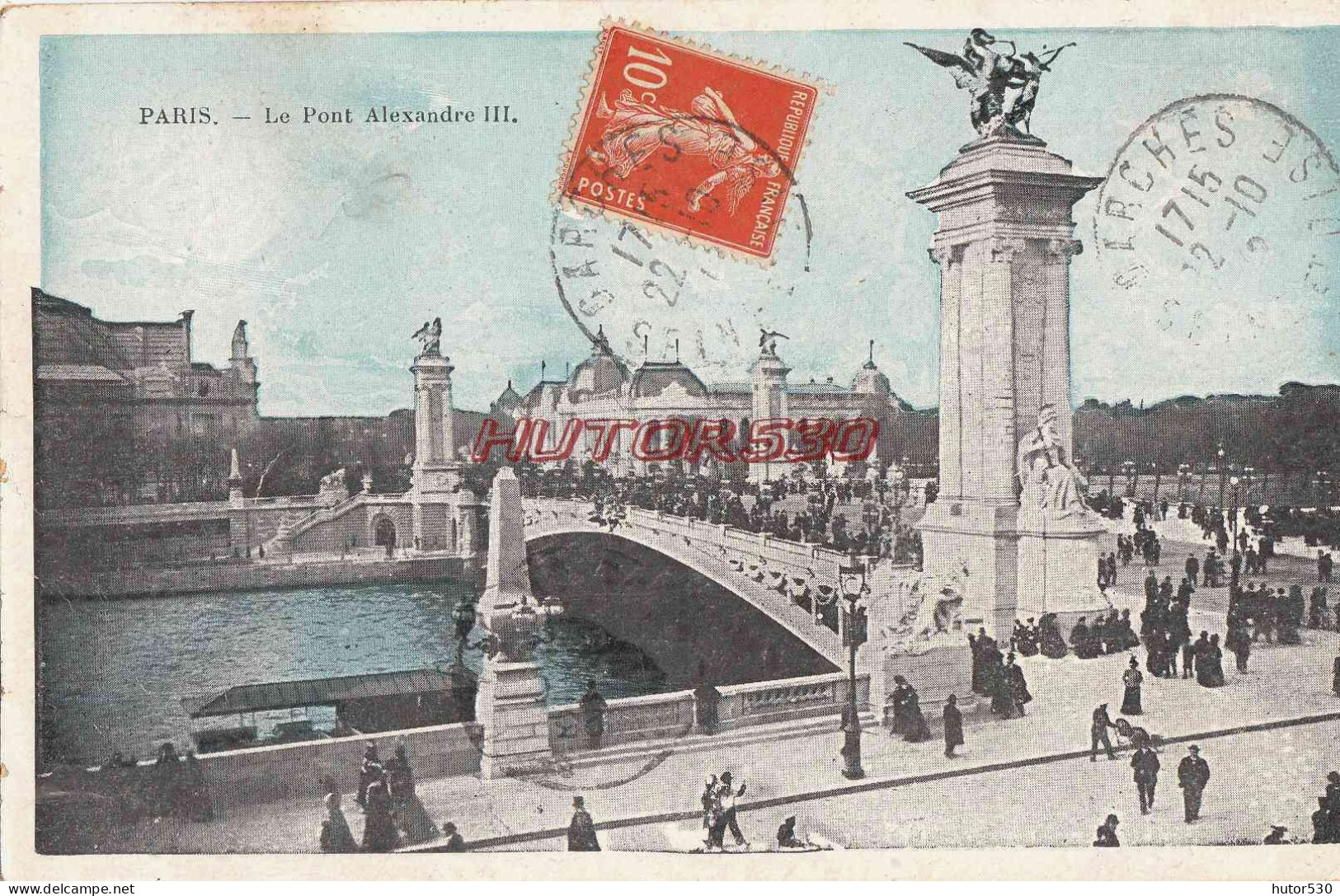 CPA PARIS - PONT ALEXANDRE III - Brücken