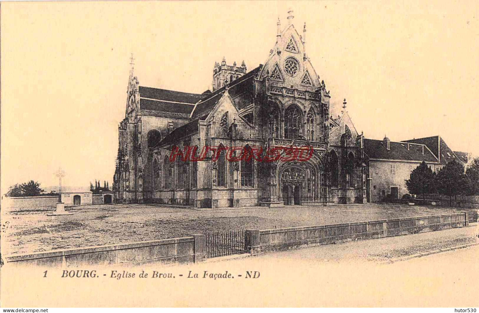CPA BOURG - EGLISE DE BROU - Brou - Iglesia