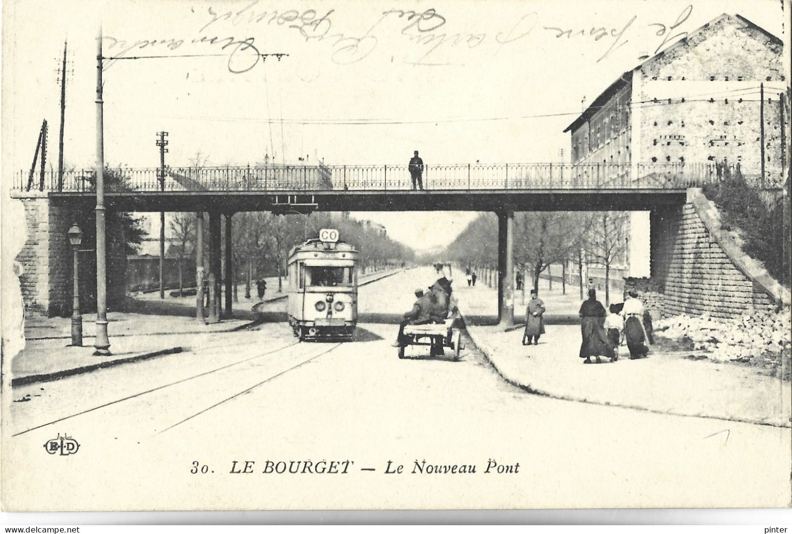 LE BOURGET - Le Nouveau Pont - Tramway - Le Bourget