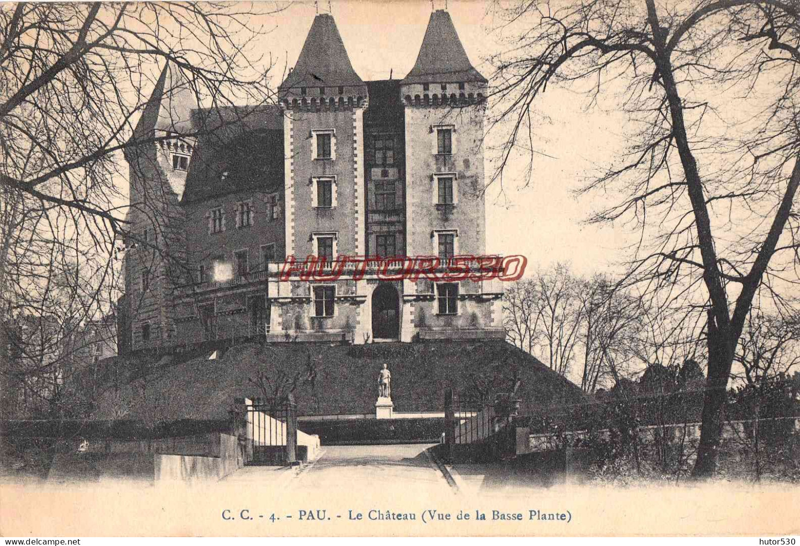 CPA PAU - LE CHATEAU - Pau