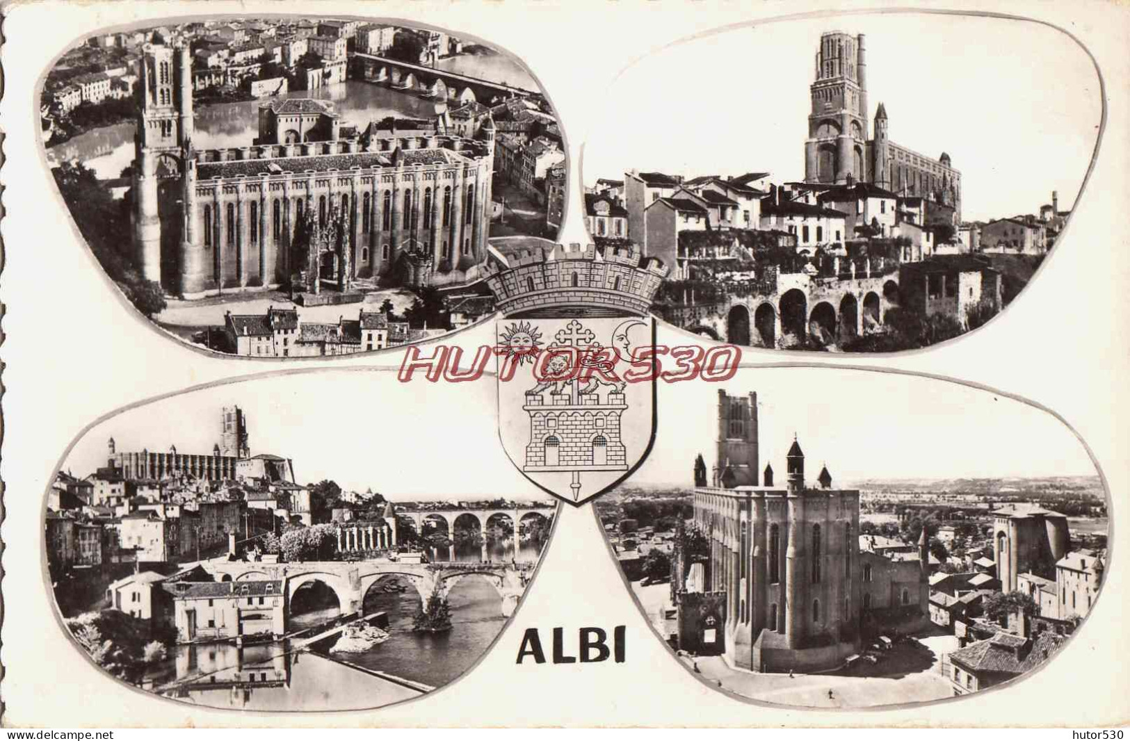 CPSM ALBI - MULTIVUES - Albi