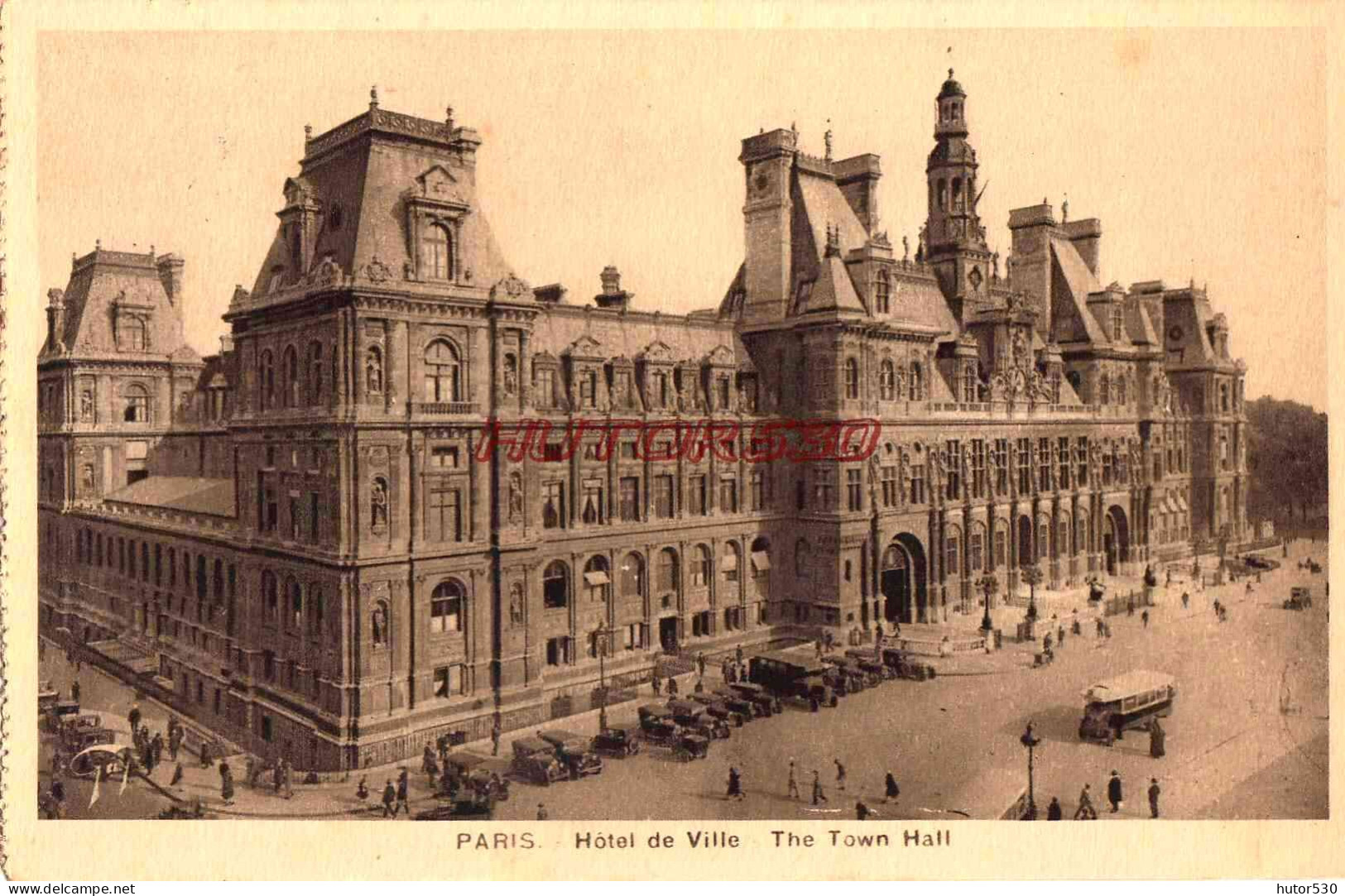 CPA PARIS - HOTEL DE VILLE - Other Monuments