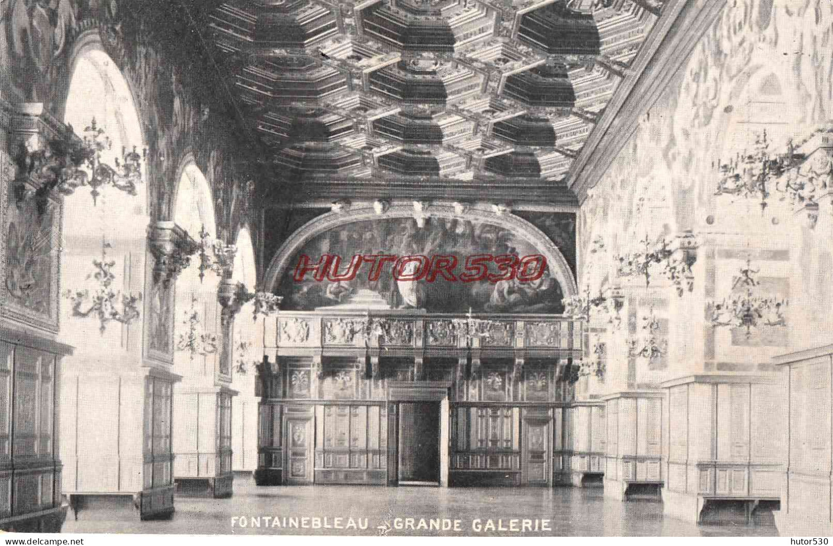 CPA FONTAINEBLEAU - PALAIS - GRANDE GALERIE - Fontainebleau