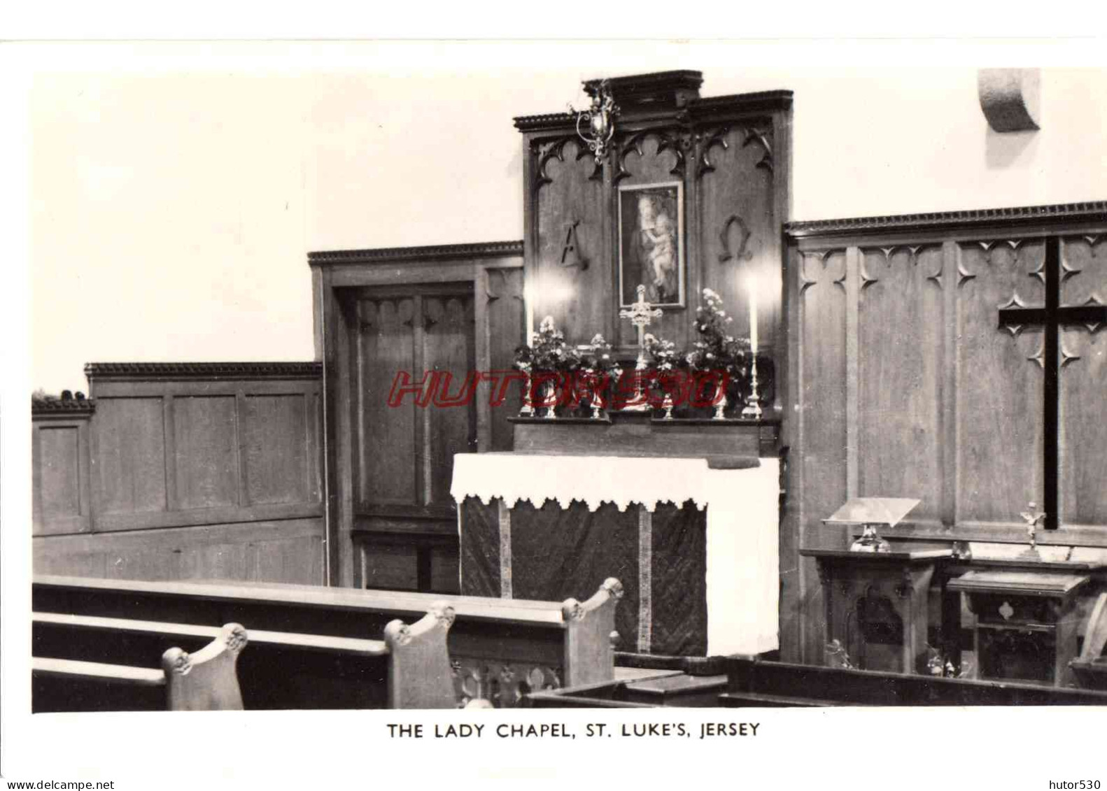 CPSM JERSEY - THE LADY CHAPEL ST LUKE'S - Autres & Non Classés