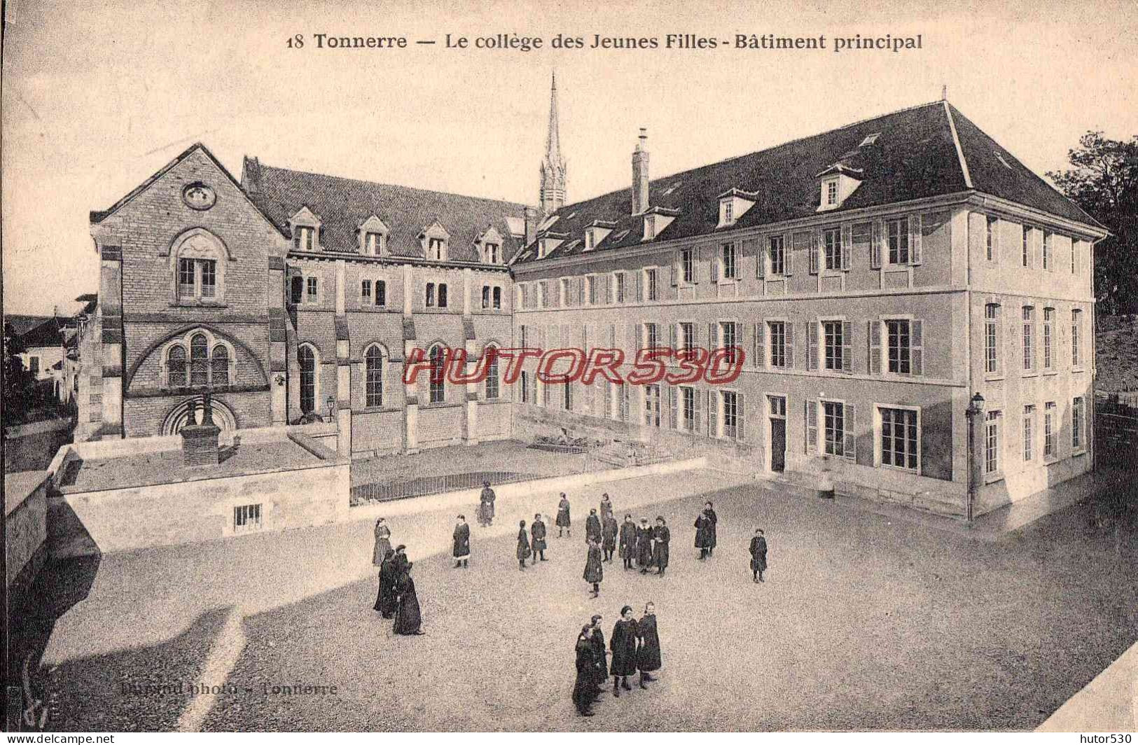 CPA TONNERRE - LE COLLEGE DES JEUNES FILLES - Tonnerre