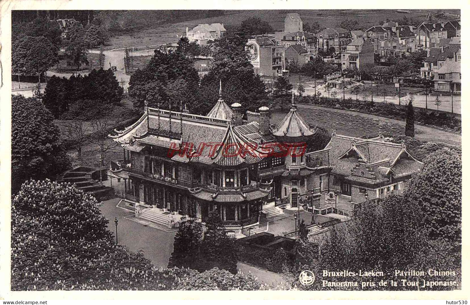 CPSM BRUXELLES - LAKEN - PAVILLON CHINOIS - Laeken