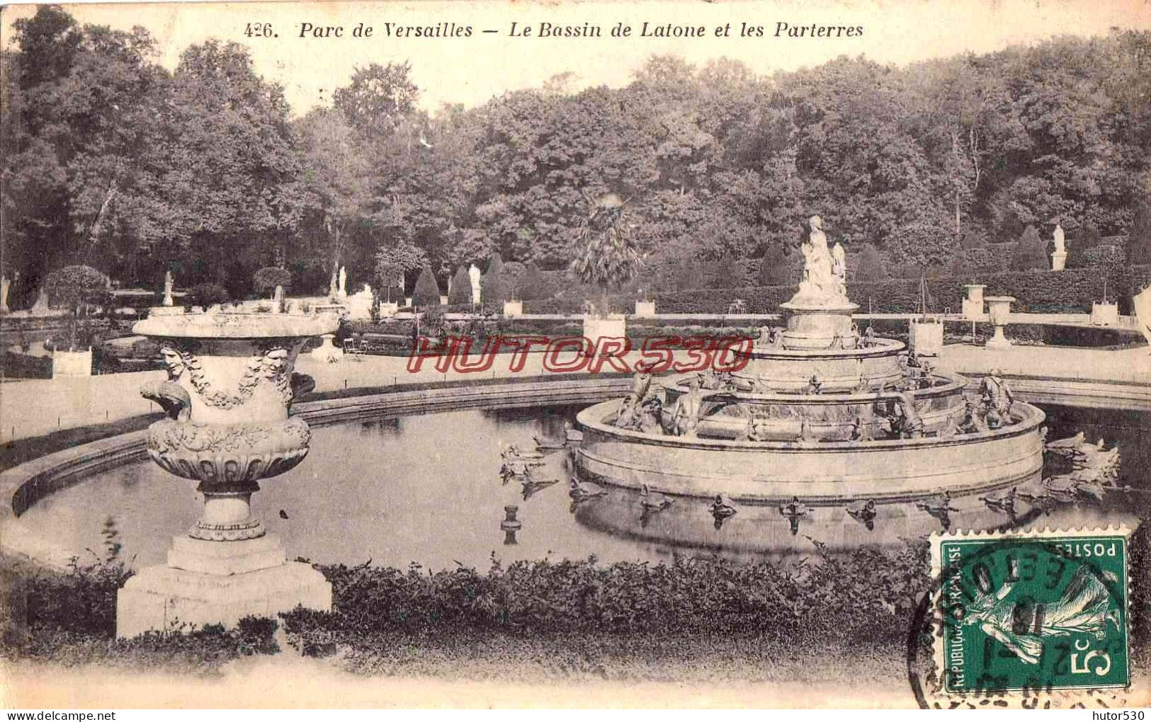 CPA VERSAILLES - LE BASSIN DE LATONE - Versailles