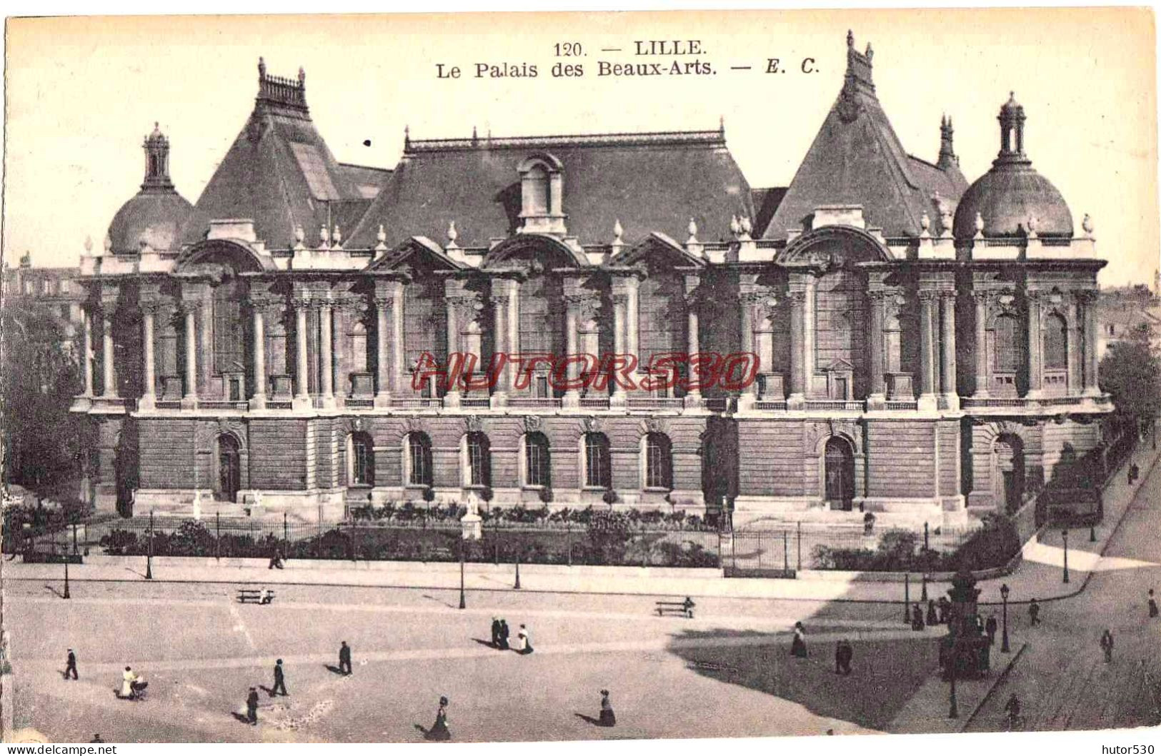 CPA LILLE - PALAIS DES BEAUX ARTS - Lille