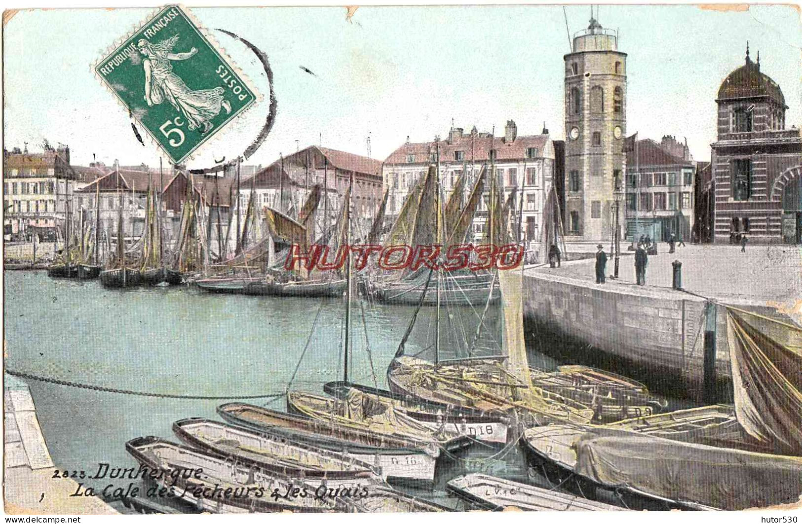 CPA DUNKERQUE - LA CALE DES PECHEURS - Dunkerque