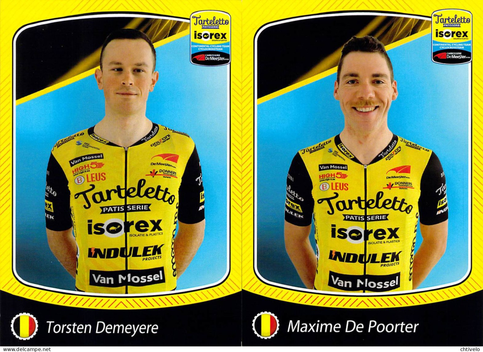 Cyclisme, Demeyere & De Poorter, 2023 - Radsport