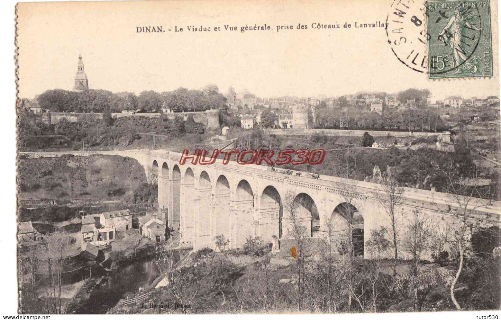 CPA DINAN - LE VIADUC - Dinan