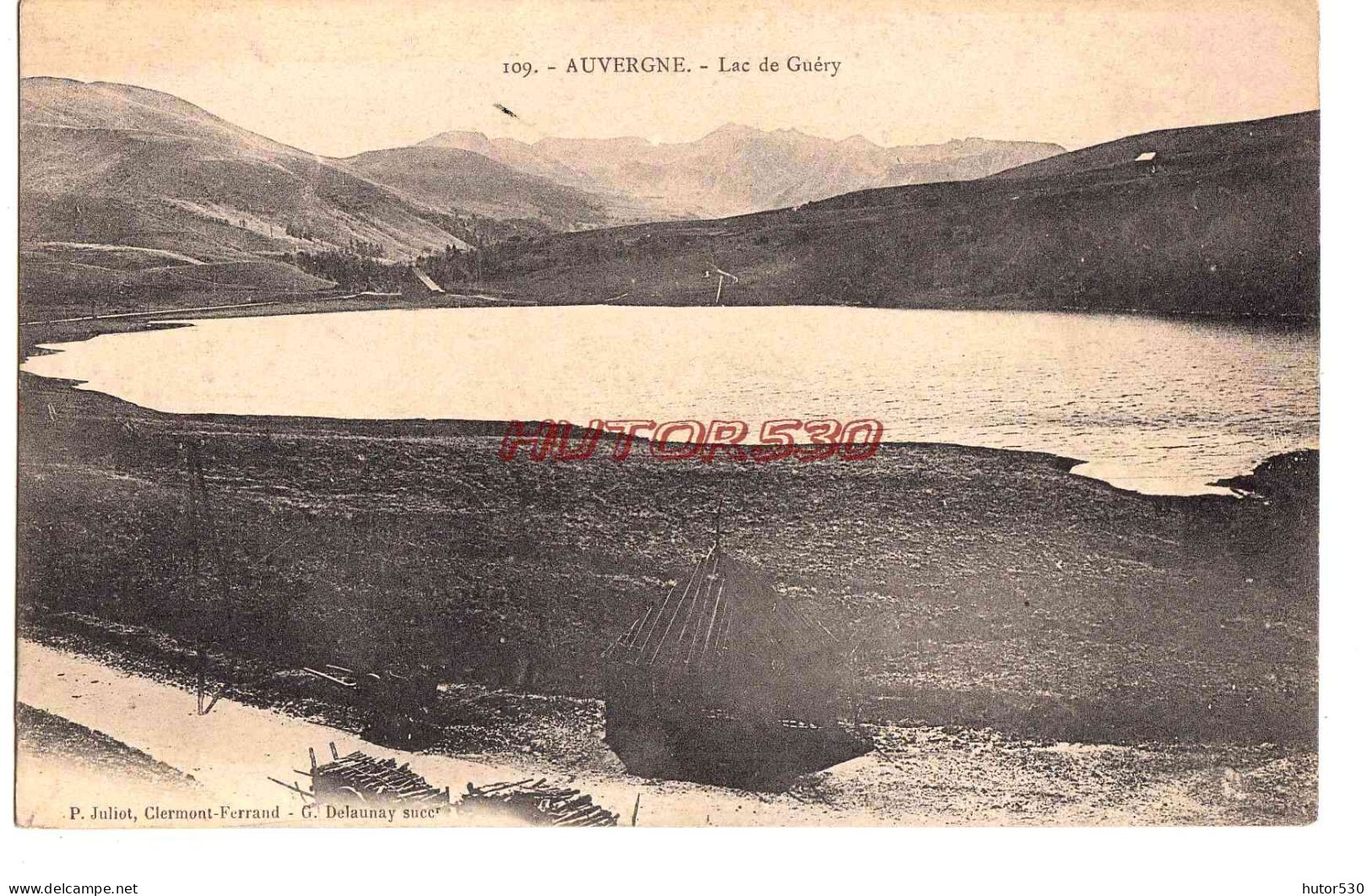 CPA AUVERGNE - LAC DE GUERY - Auvergne