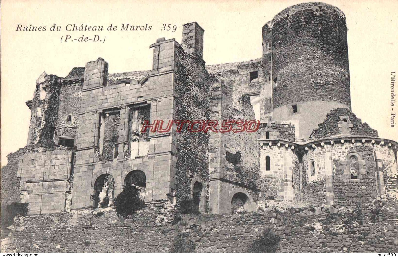 CPA MUROLS - RUINES DU CHATEAU - Other & Unclassified