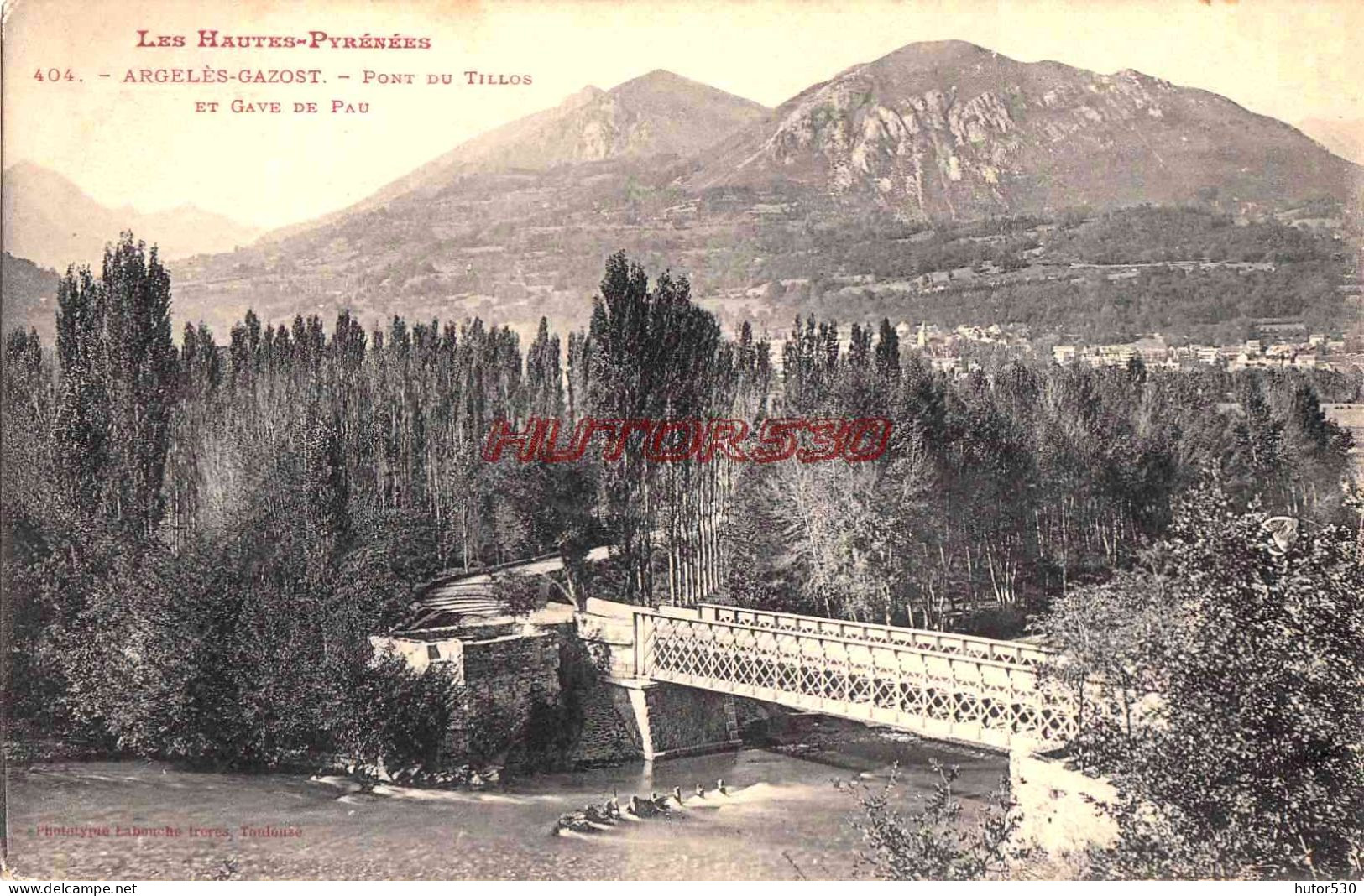 CPA ARGELES GAZOST - PONT DU TILLOS - Argeles Gazost