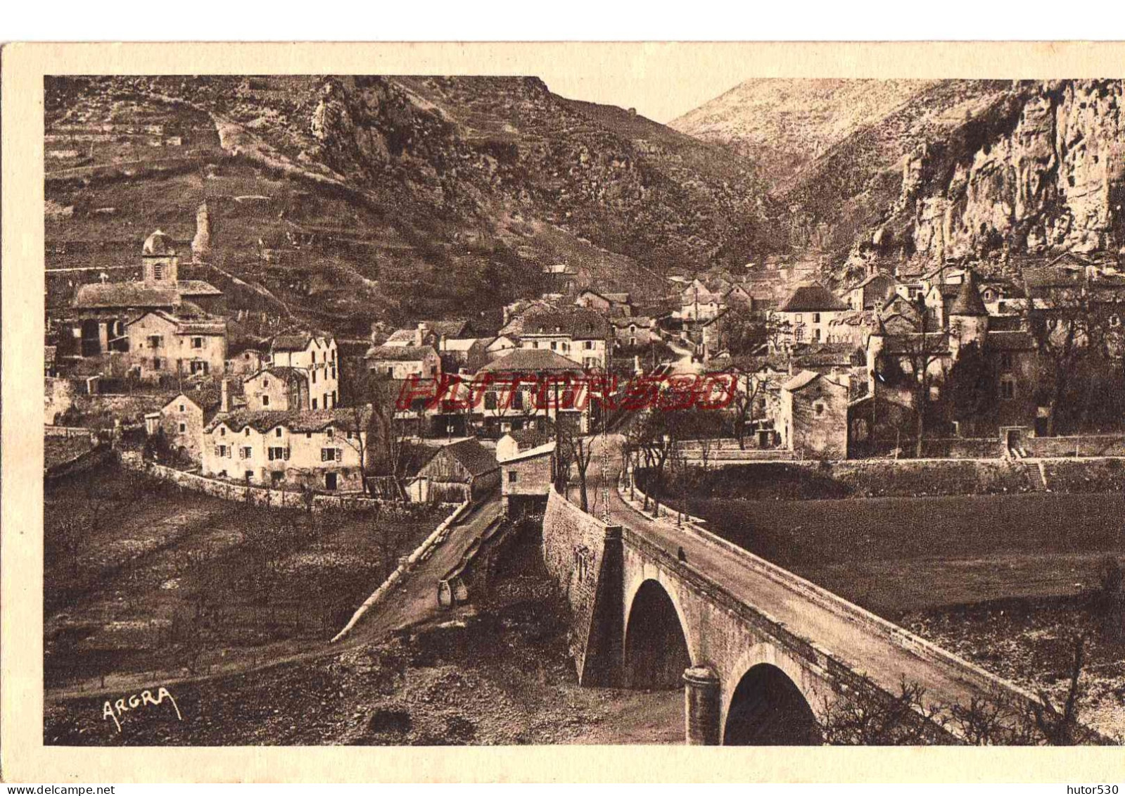 CPA GORGES DU TARN - LE MALENE - Gorges Du Tarn