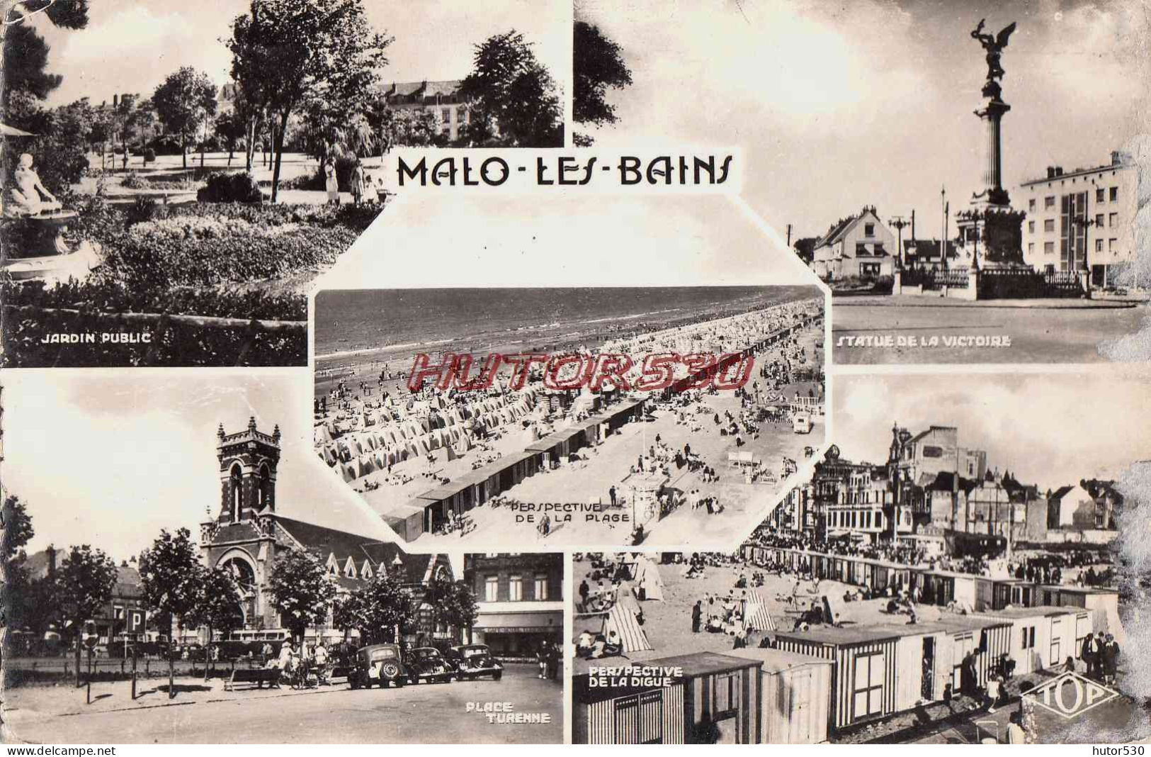 CPSM MALO LES BAINS - MULTIVUES - Malo Les Bains