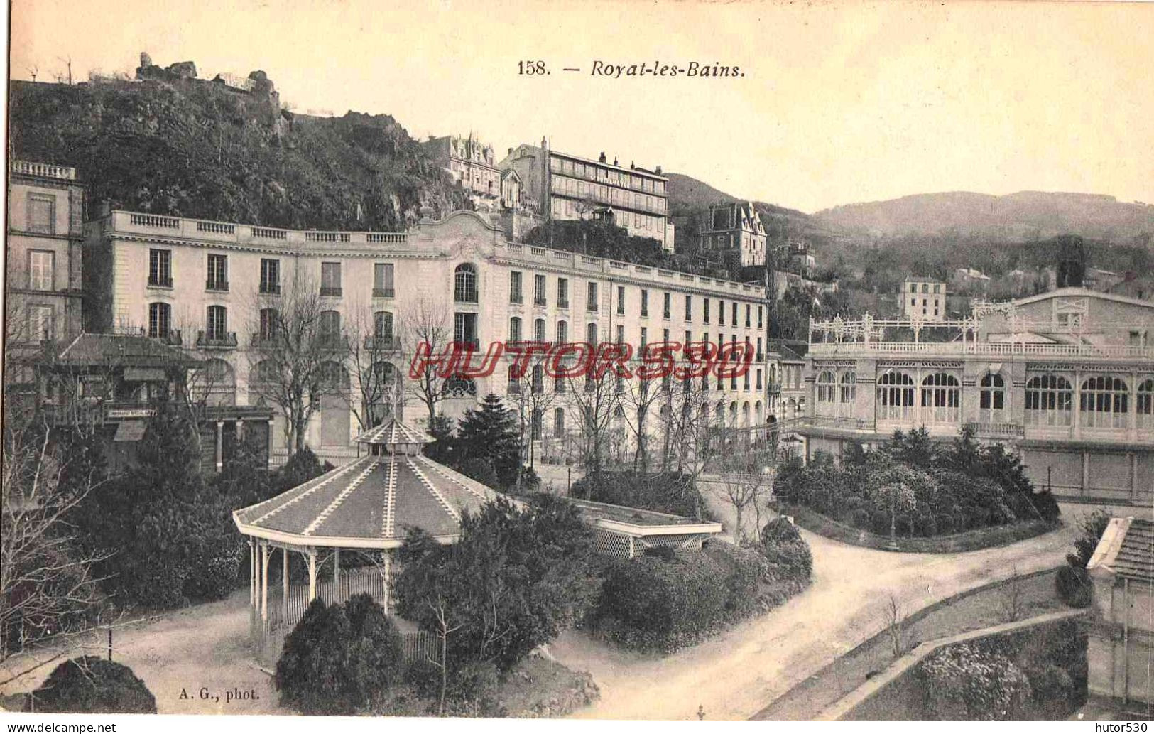 CPA ROYAT - LES BAINS - Royat