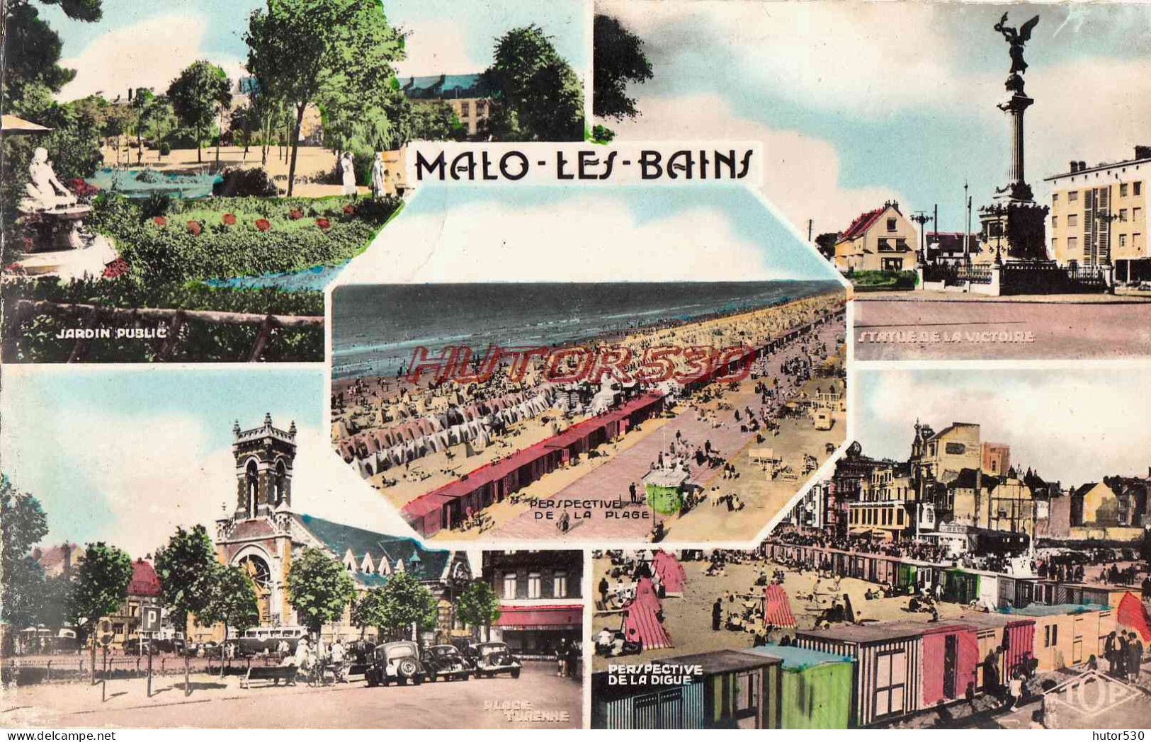 CPSM MALO LES BAINS - MULTIVUES - Malo Les Bains
