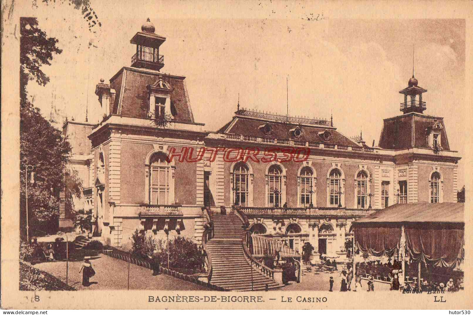 CPA BAGNERES DE BIGORRE - LE CASINO - Bagneres De Bigorre