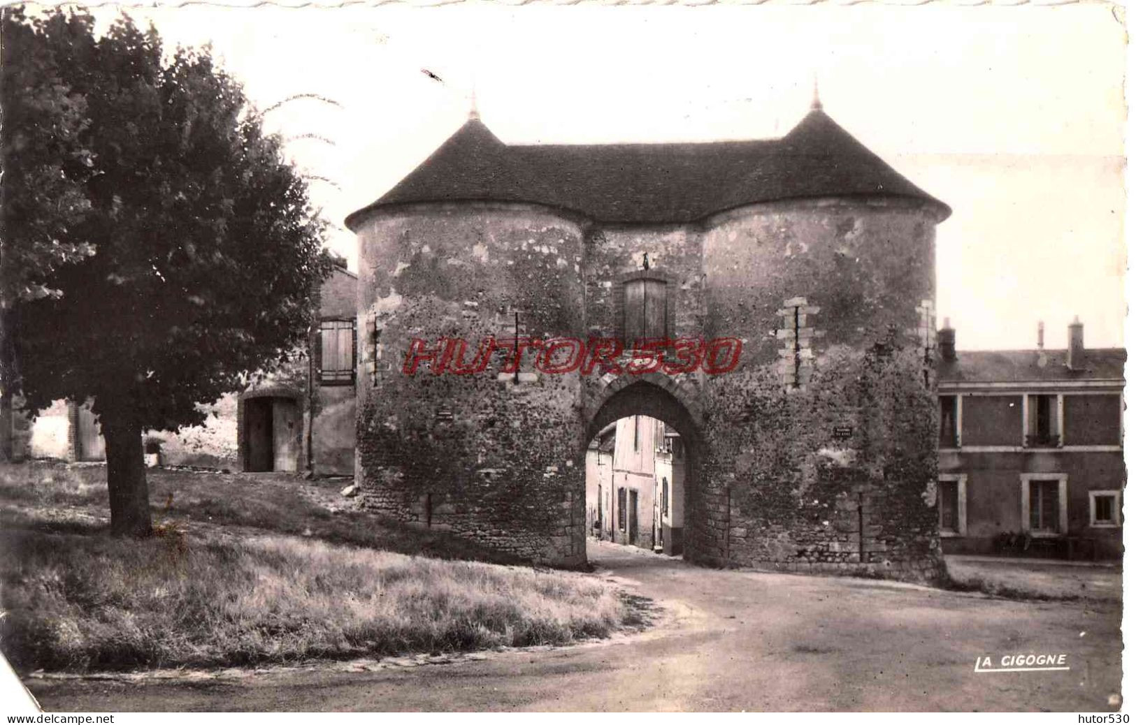 CPSM JOIGNY SUR YONNE - YONNE - PORTE DU BOIS - Joigny