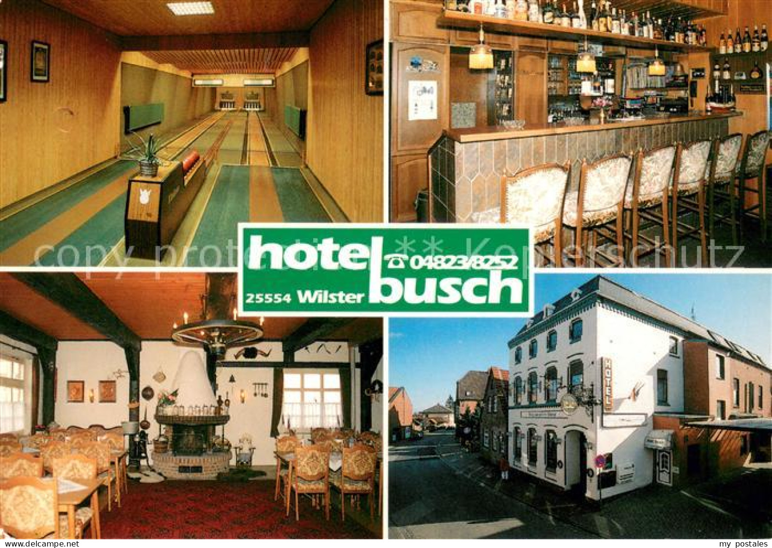 73647102 Wilster Hotel Busch Kegelbahnen Bar Gaststube Wilster - Sonstige & Ohne Zuordnung