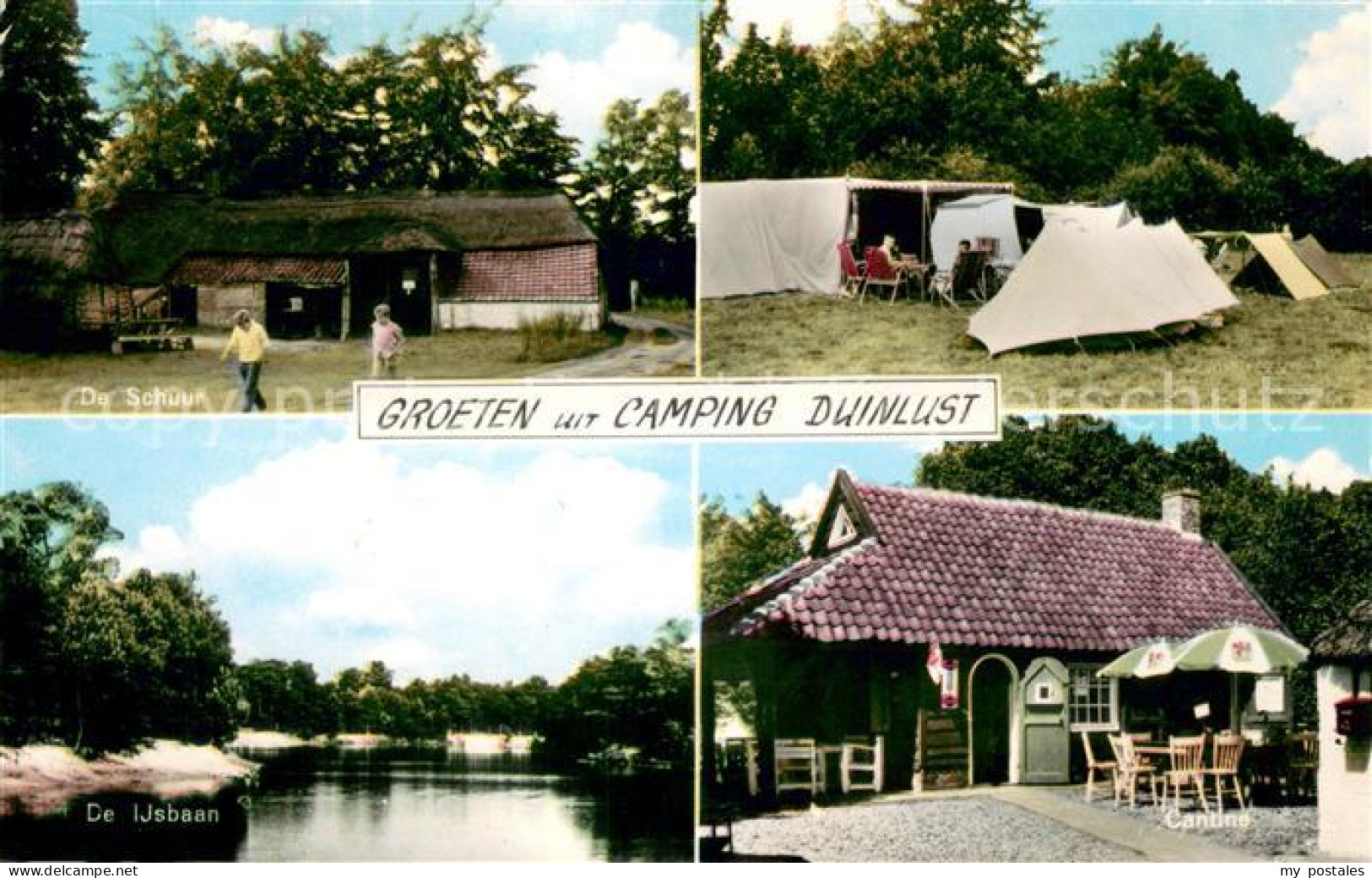 73647073 Kaatsheuvel Camping Duinlust De Schuur De Ijsbaan Cantine Kaatsheuvel - Andere & Zonder Classificatie