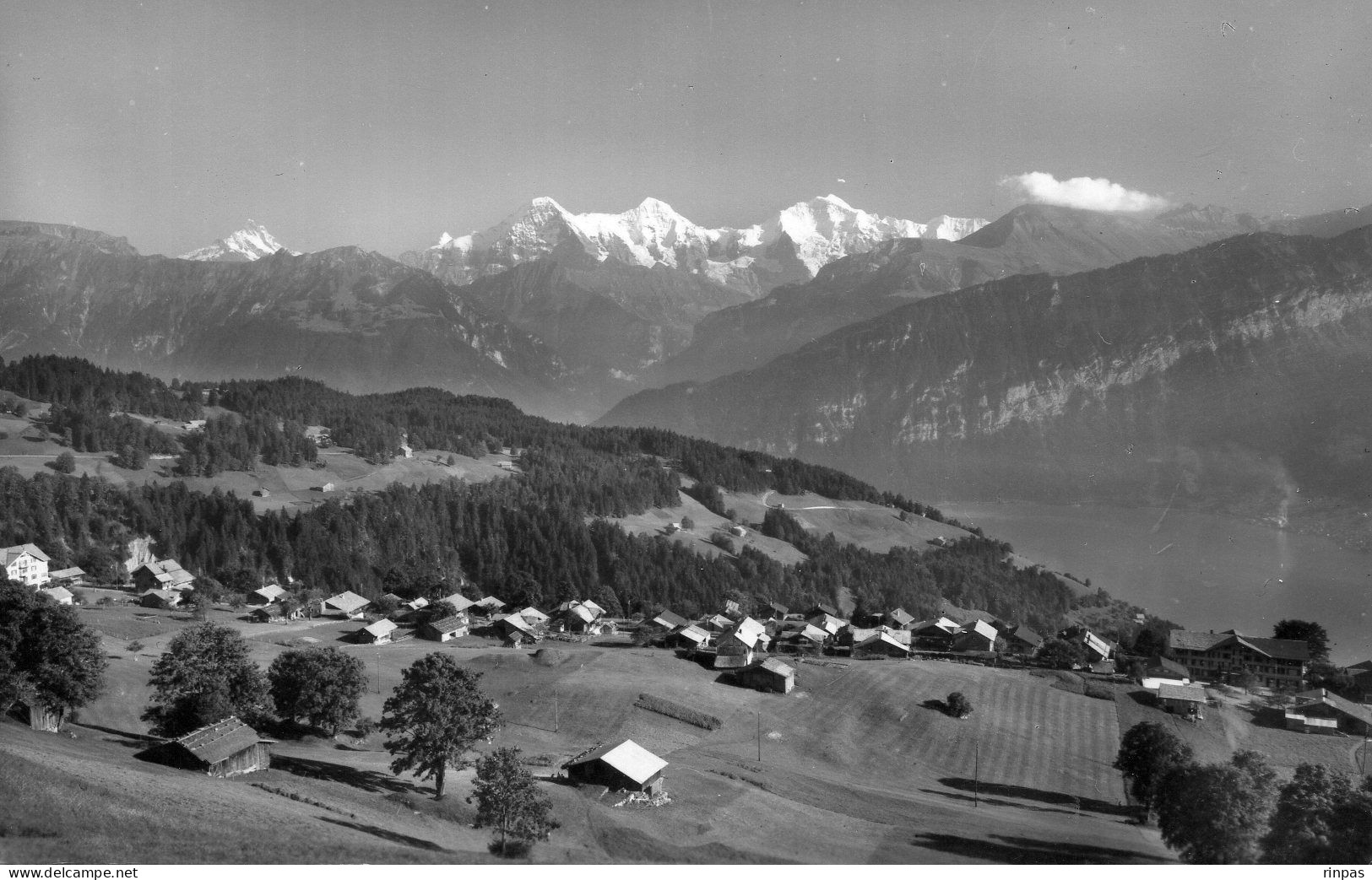 (Suisse ) BEATENBERG Schrekhorn Finsteraarhorn Eiger Monch Jungfrau - Beatenberg