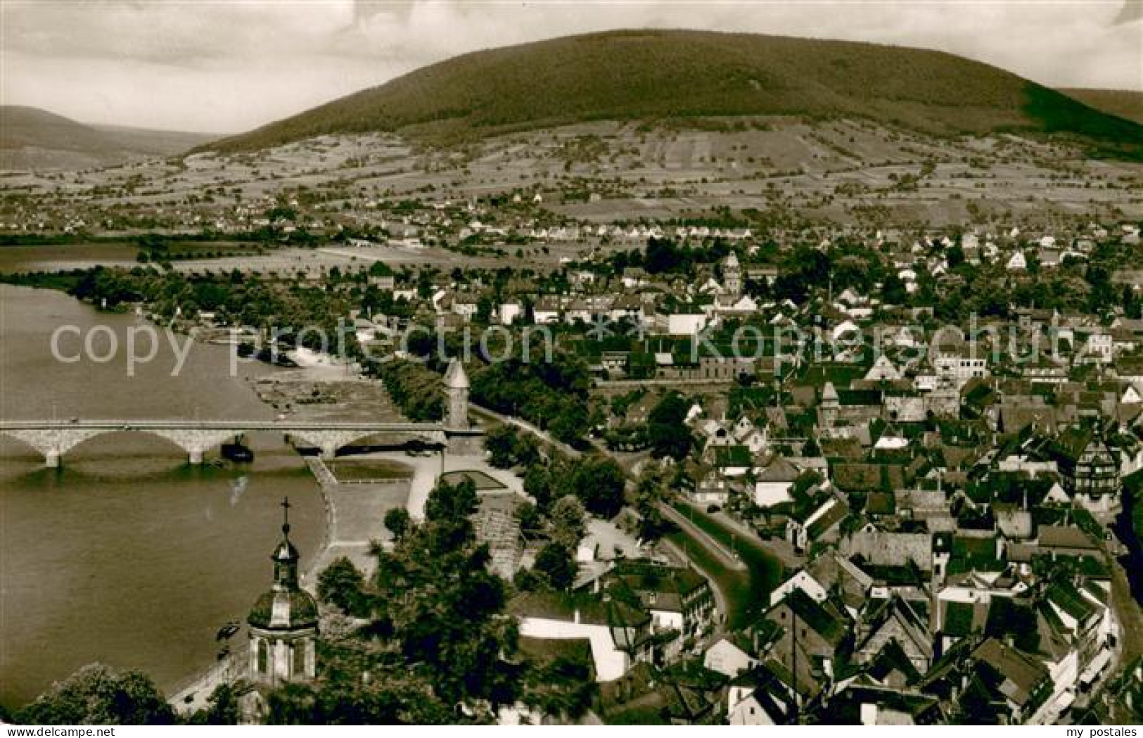 73647038 Miltenberg Main Panorama Blick Von Der Burg Miltenberg Main - Otros & Sin Clasificación