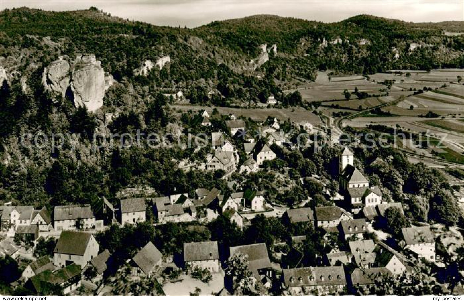 73647017 Streitberg Oberfranken Panorama Blick Auf Den Ort Fraenkische Schweiz S - Otros & Sin Clasificación