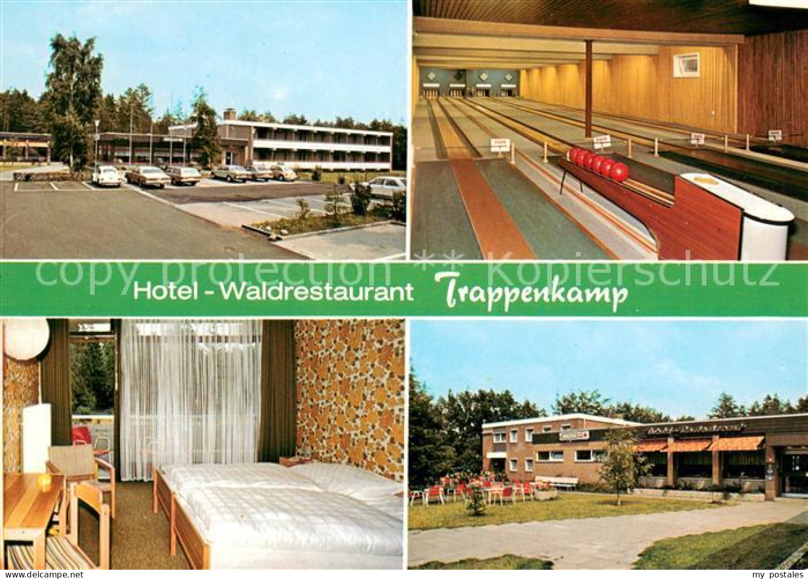 73647005 Trappenkamp Hotel Waldrestaurant Trappenkamp Kegelbahnen Zimmer Terrass - Sonstige & Ohne Zuordnung