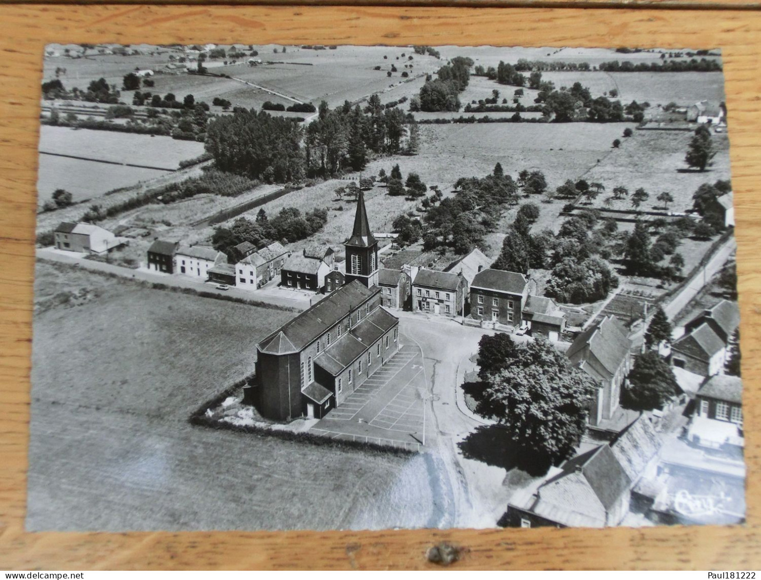 Haillot - Ohey - Vue Aérienne - Le Centre - Carte CIM - Ohey