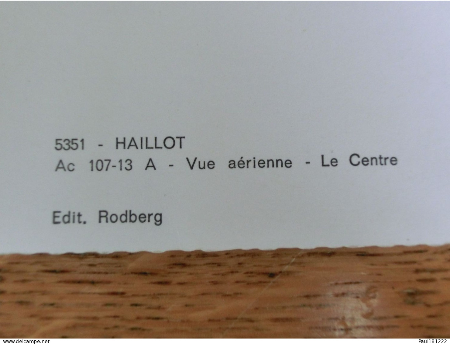 Haillot - Ohey - Vue Aérienne - Le Centre - Carte CIM - Ohey