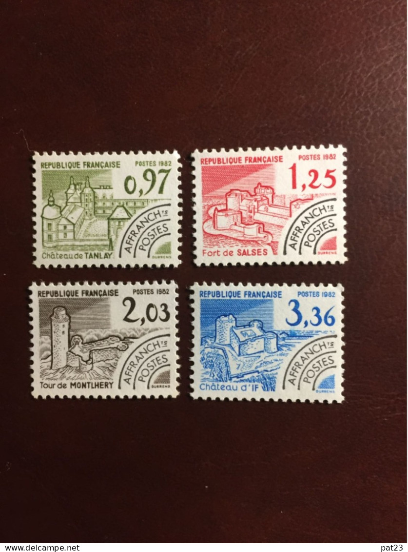 Préoblitérés 1982 N°174/177 Neuf Xx - 1964-1988