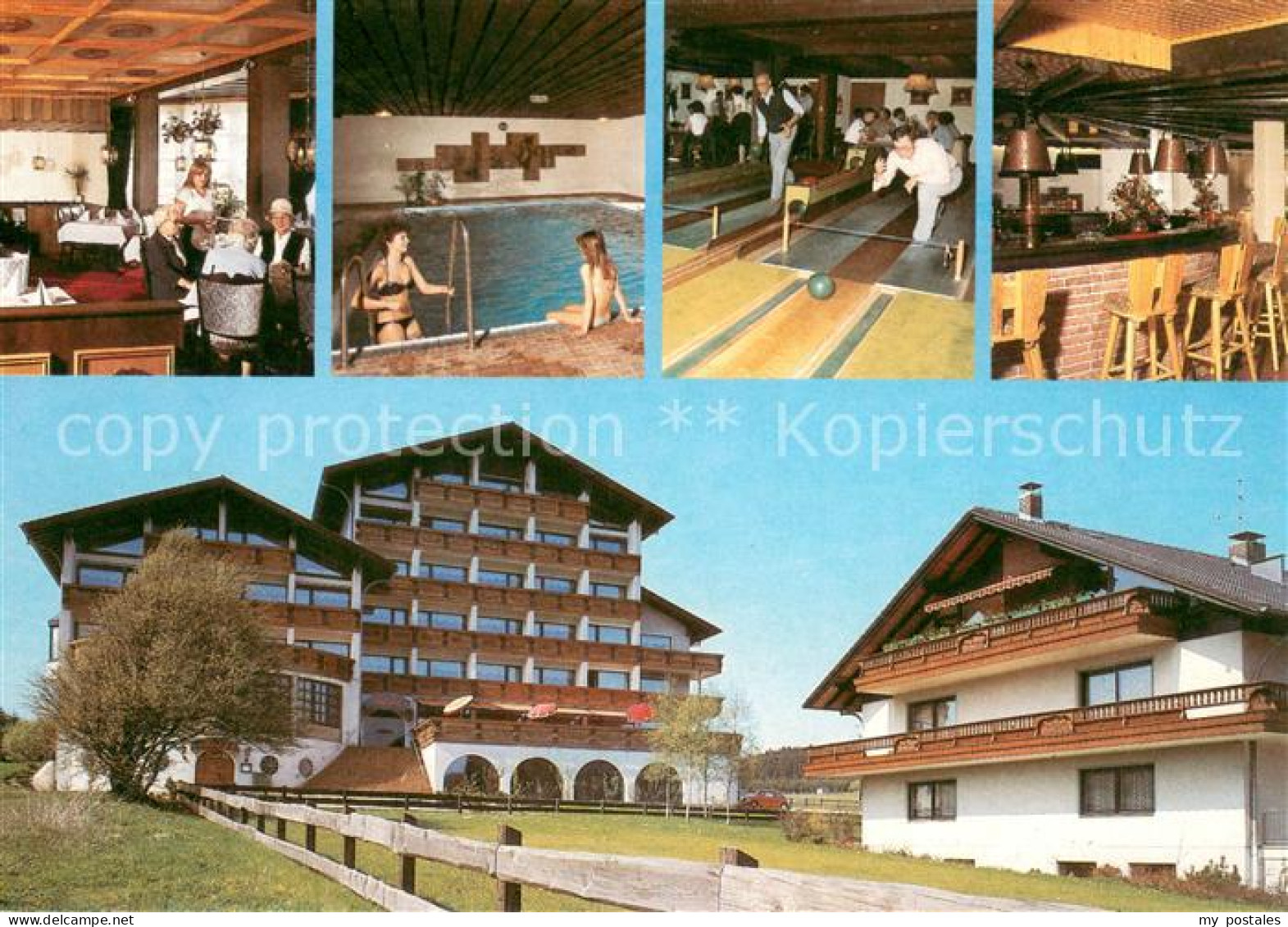 73646995 Wolfshagen Harz Hotel Wolfshof Gaststube Hallenbad Kegelbahn Bar Wolfsh - Langelsheim