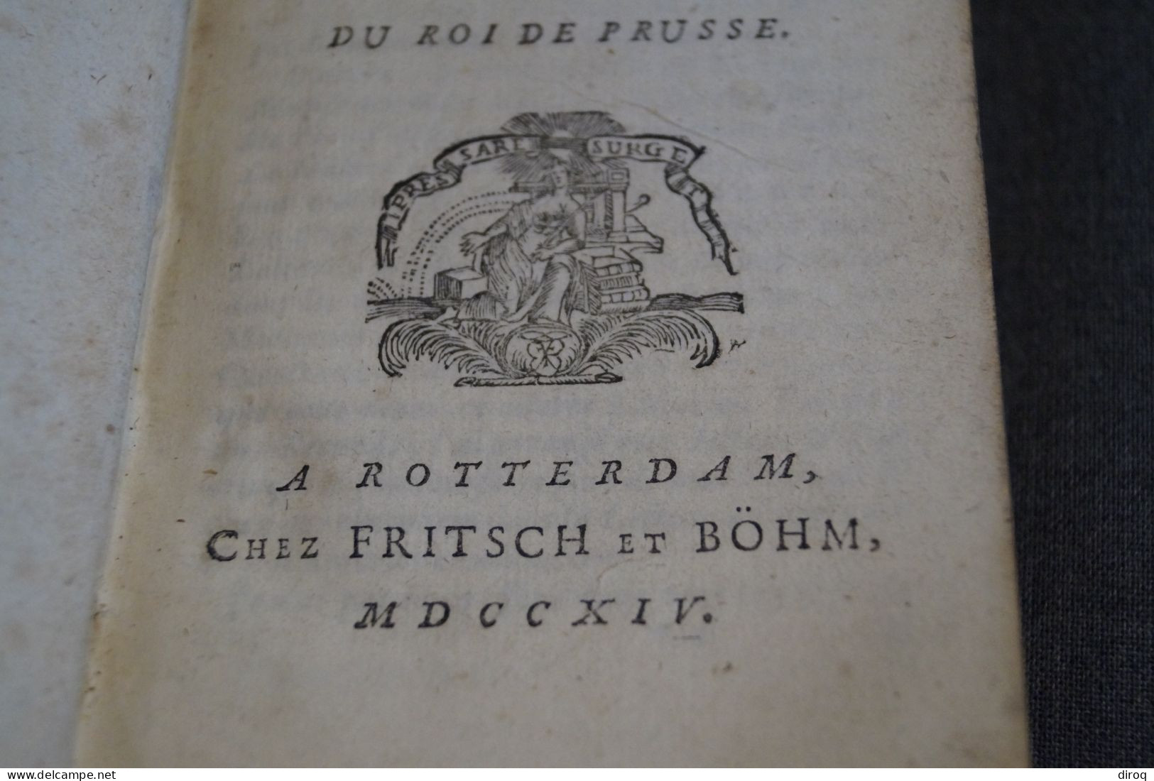 RARE,1714,Histoire Des Sept Sages,Par Me. De Larrey,Conseil Du Roi De Prusse,398 Pages + Table,17,5 Cm./10 Cm. - Tot De 18de Eeuw