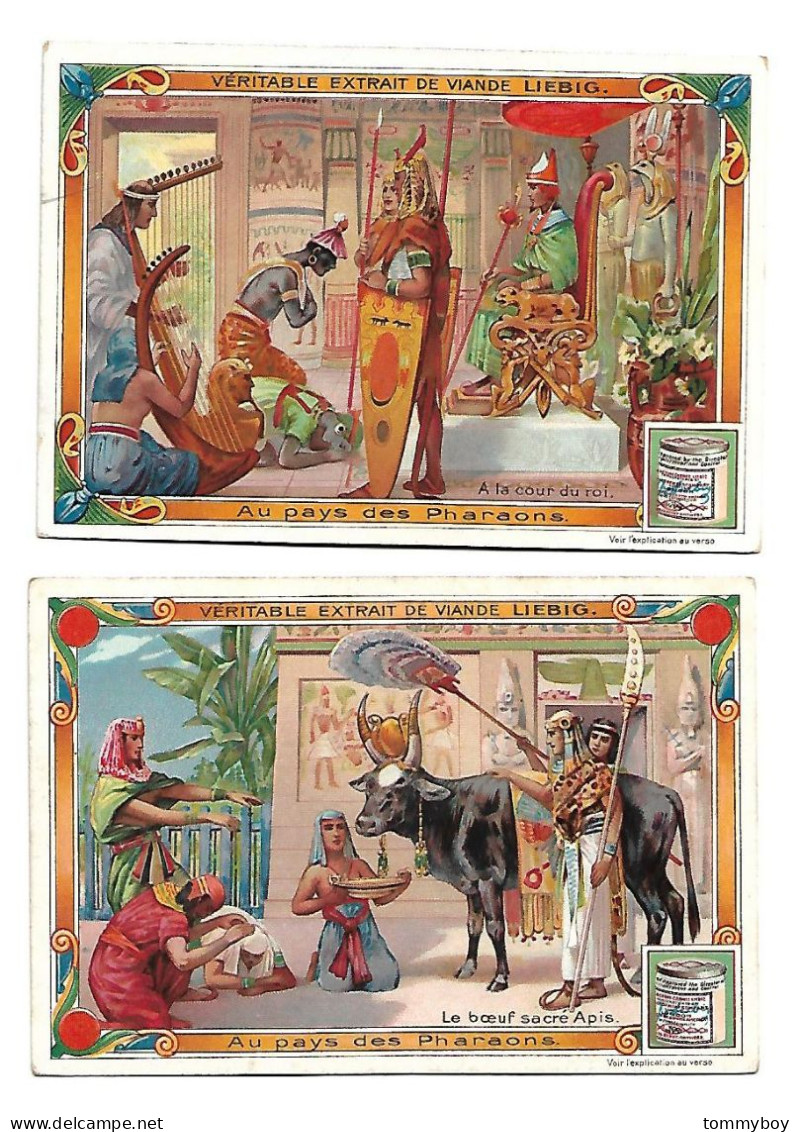 S 774, Liebig 6 Cards, Au Pays Des Pharaons  (ref B21) - Liebig