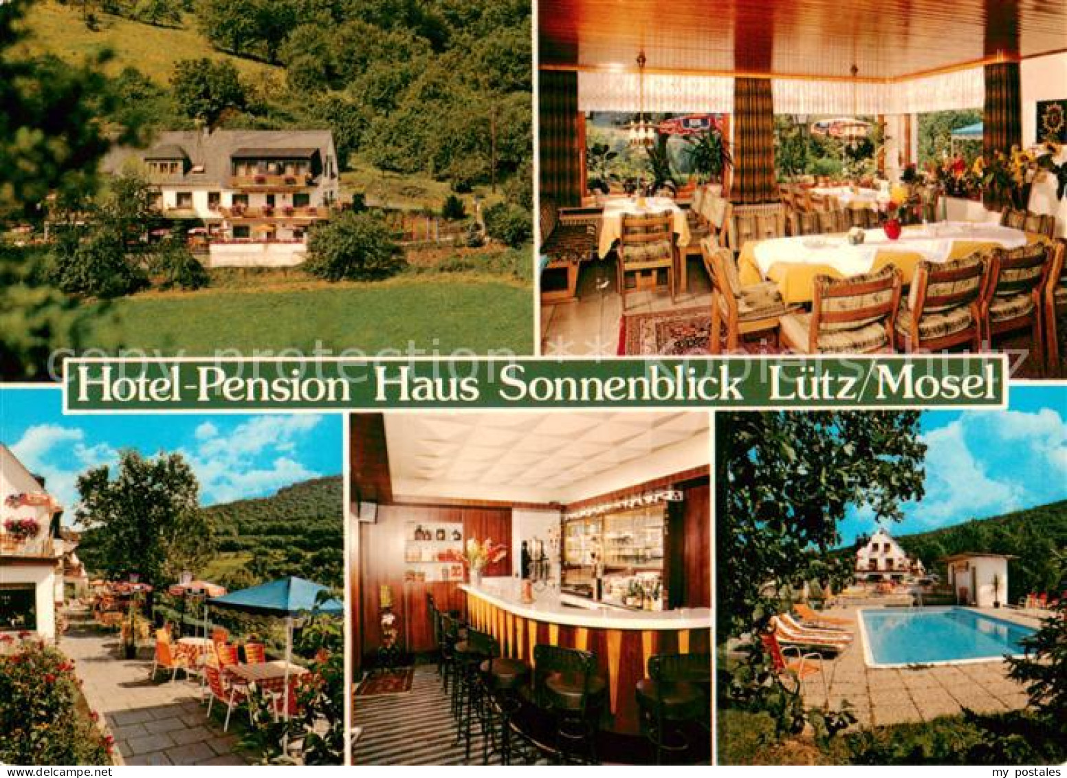 73646723 Luetz Hotel Pension Haus Sonnenblick Gaststube Terrasse Bar Swimmingpoo - Otros & Sin Clasificación