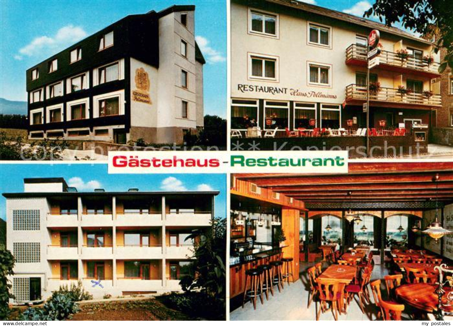 73646715 Ernst Cochem Gaestehaus Pension Haus Pollmanns Gastraum Bar Ernst Coche - Other & Unclassified