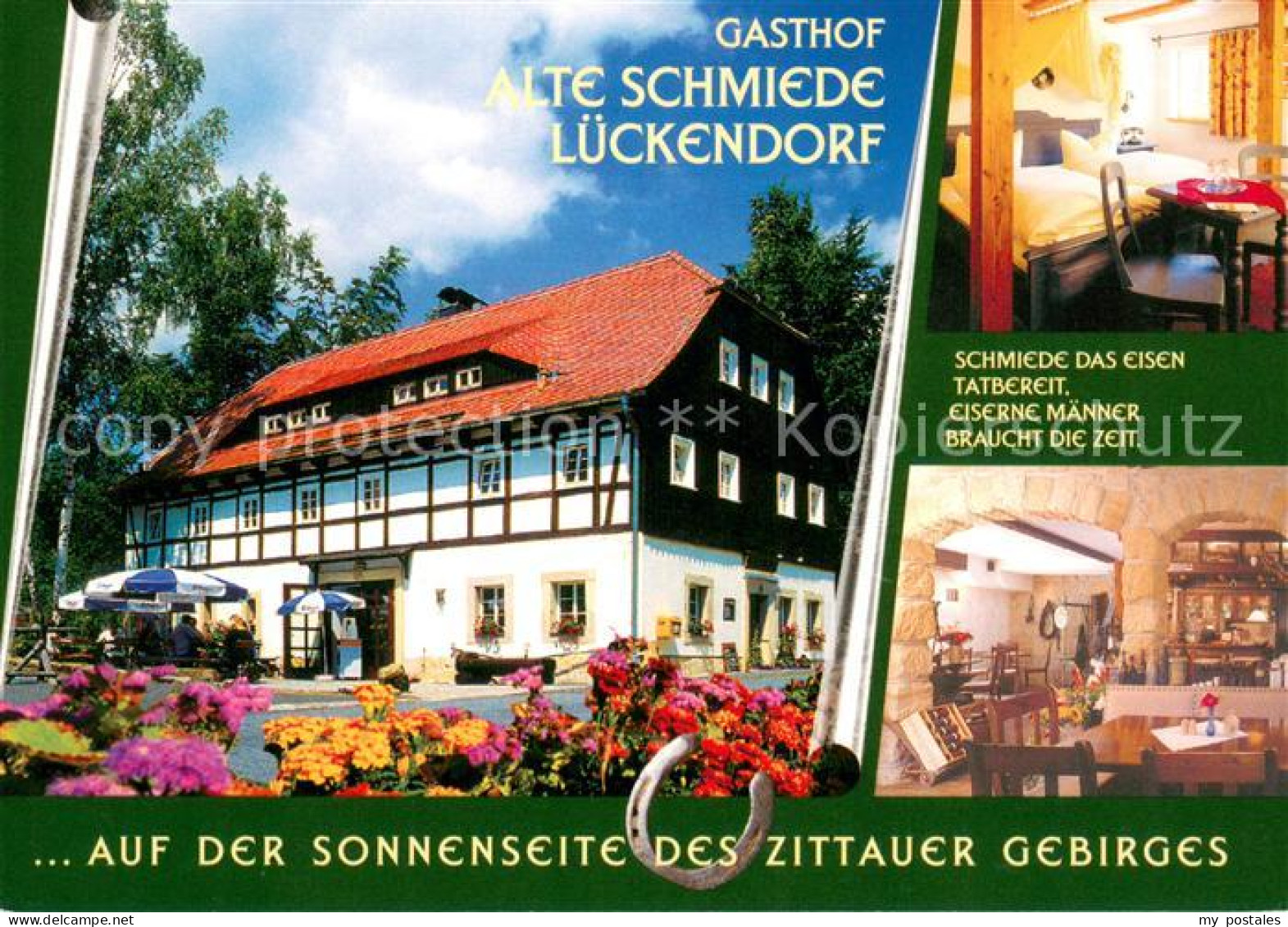 73646713 Lueckendorf Gasthof Alte Schmiede Gaststube Zimmer Lueckendorf - Oybin