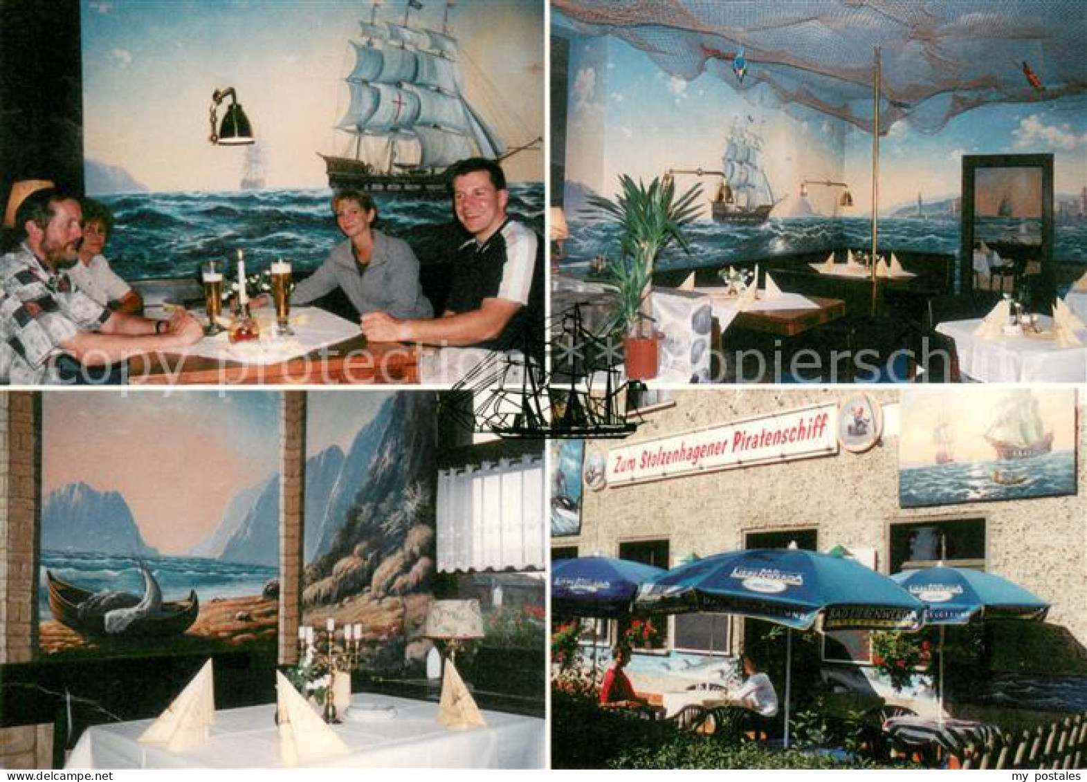73646683 Stolzenhagen Wandlitz Restaurant Stolzenhagener Piratenschiff Gastraeum - Wandlitz