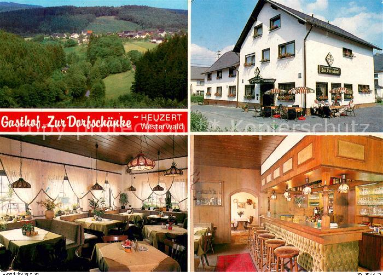 73646621 Heuzert Gasthof Zur Dorfschaenke Restaurant Bar Landschaftspanorama Heu - Otros & Sin Clasificación