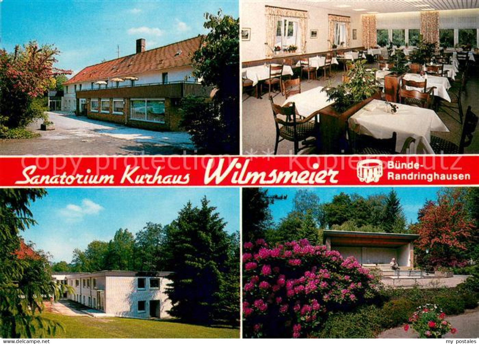 73646619 Randringhausen Bad Sanatorium Kurhaus Wilmsmeider Restaurant Bungalow R - Bünde