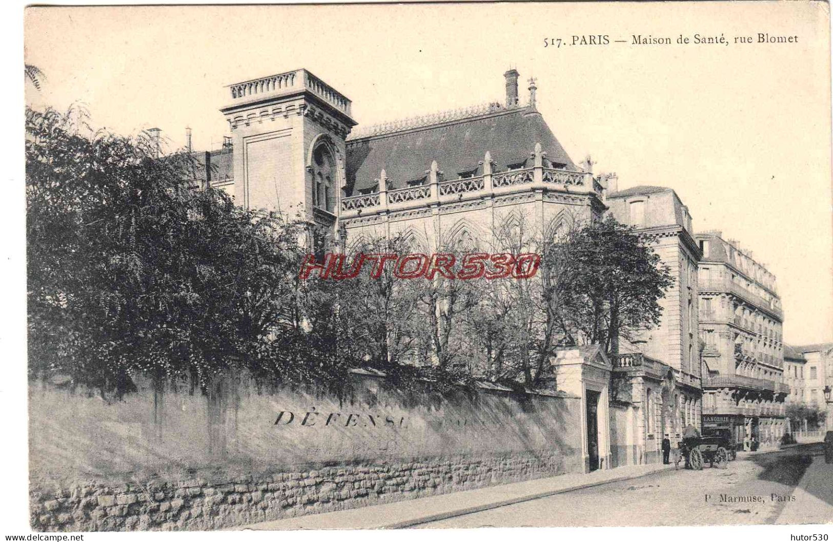 CPA PARIS - MAISON DE SANTE RUE BIOMET - Santé, Hôpitaux