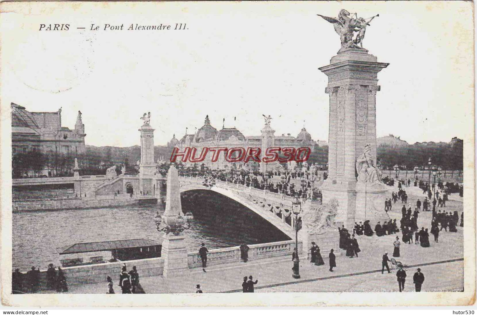 CPA PARIS - LE PONT ALEXANDRE 3 - Bridges