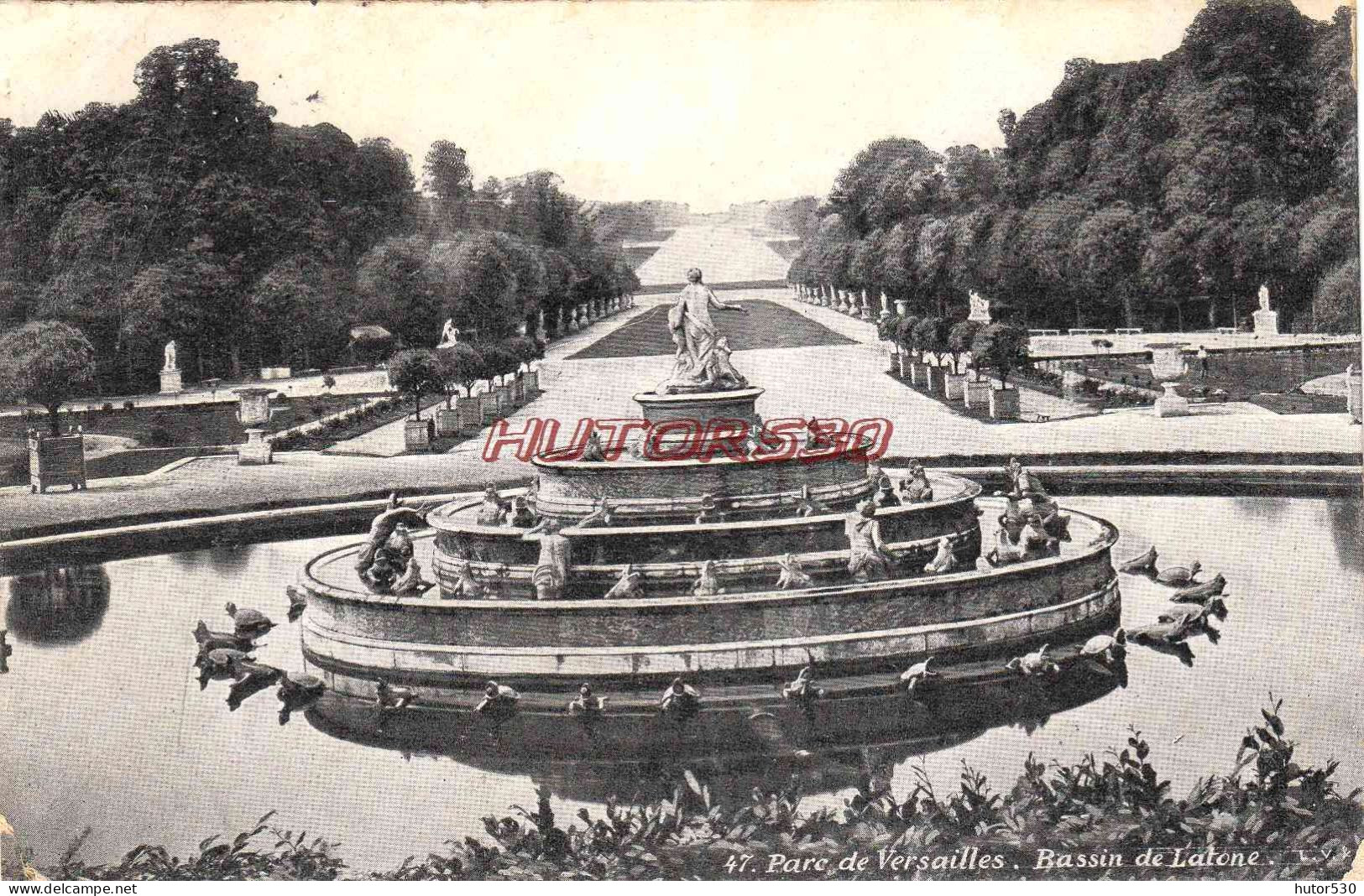 CPA VERSAILLES - BASSIN DE LATONE - Versailles