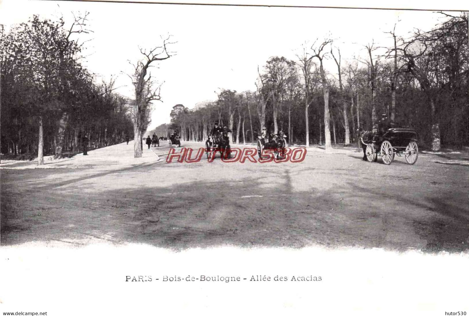 CPA PARIS - BOIS DE BOULOGNE - Parks, Gardens