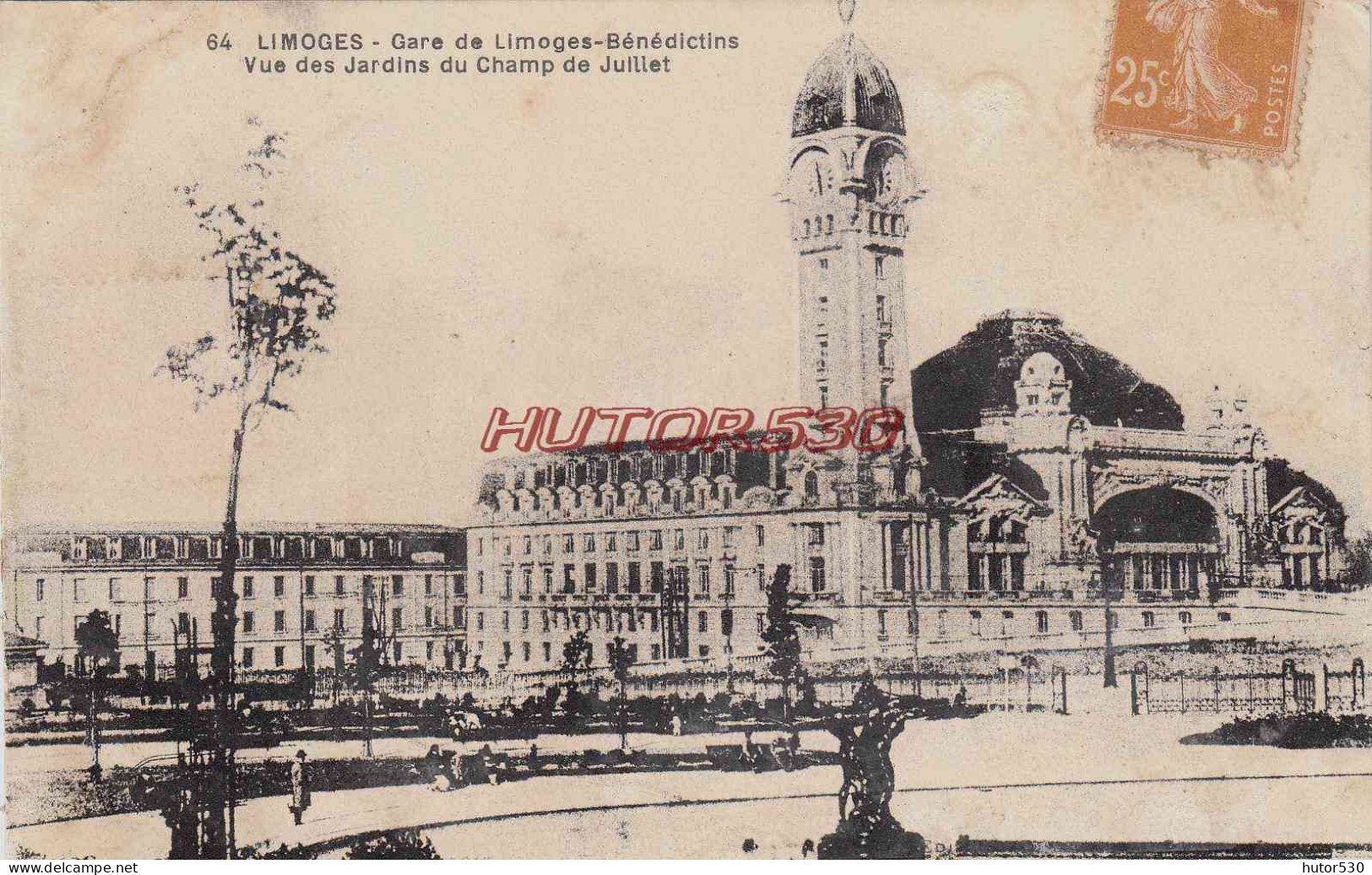 CPA LIMOGES - LA GARE - Limoges