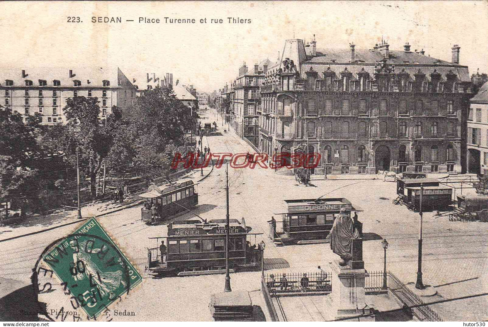 CPA SEDAN - PLACE TURENNE - Sedan