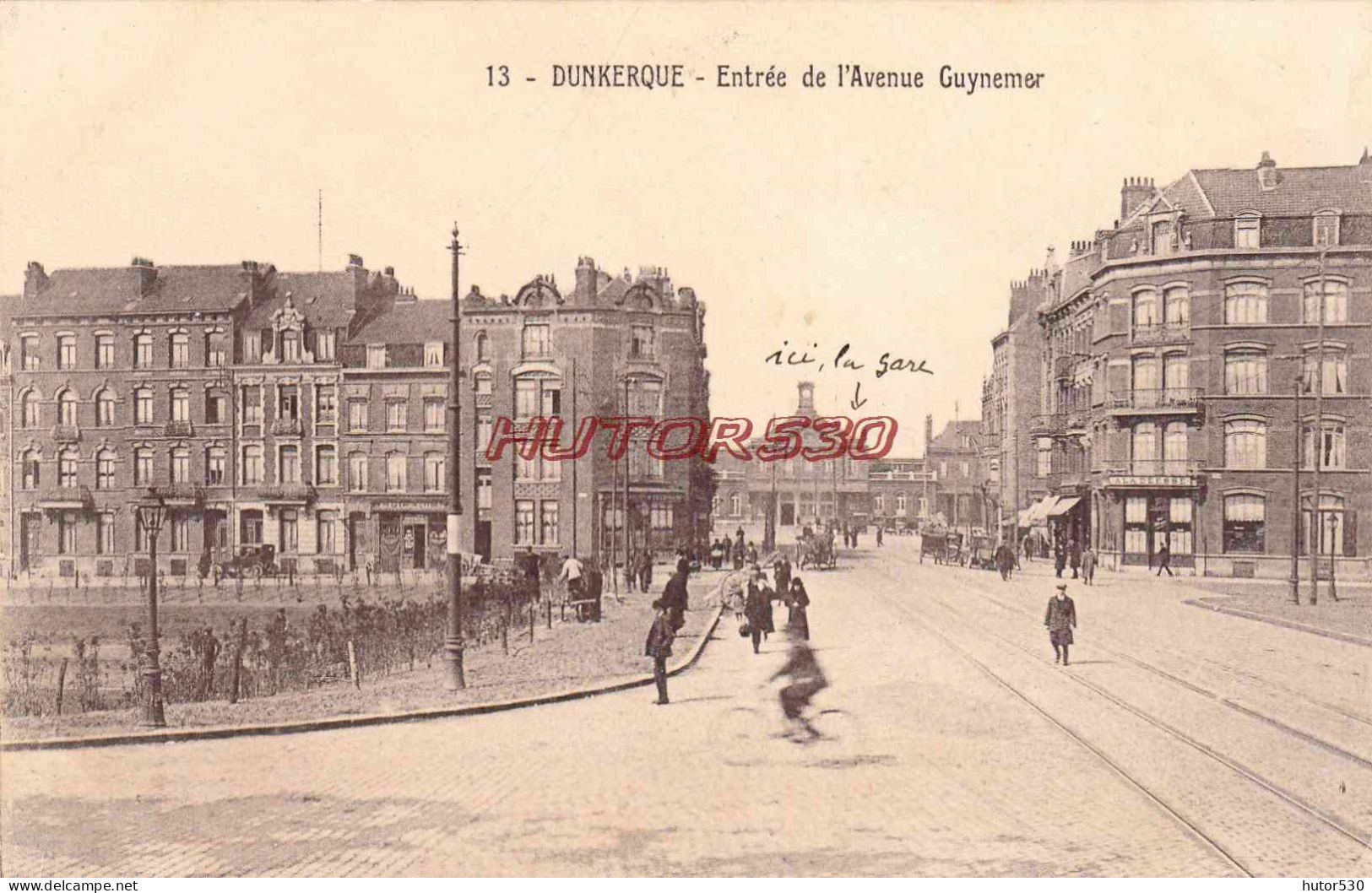 CPA DUNKERQUE - AVENUE GUYNEMER - Dunkerque
