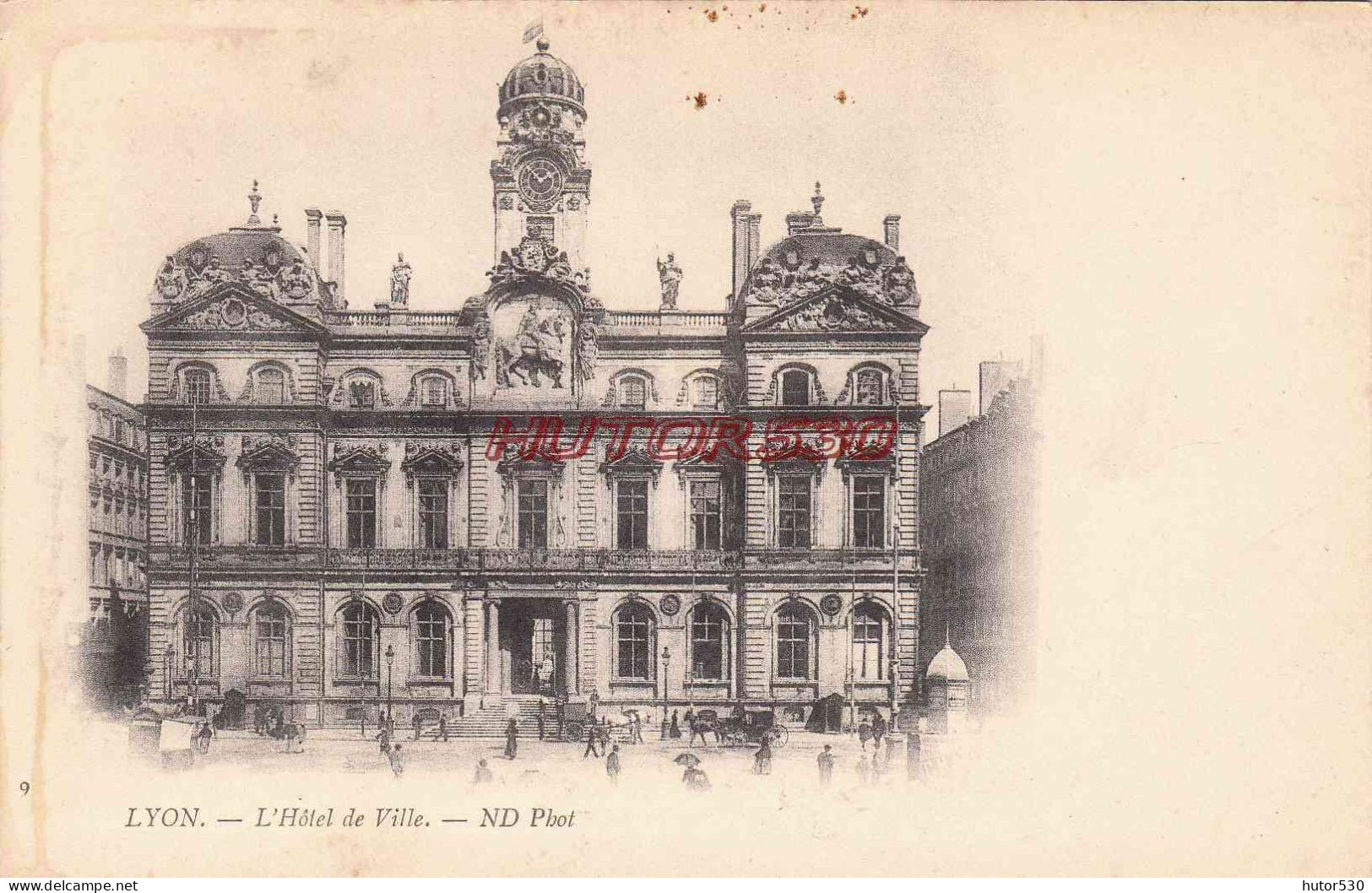 CPA LYON - L'HOTEL DE VILLE - Otros & Sin Clasificación